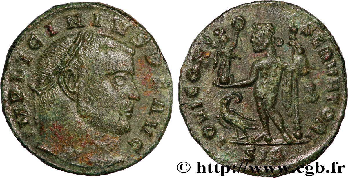 LICINIUS I Follis ou nummus AU