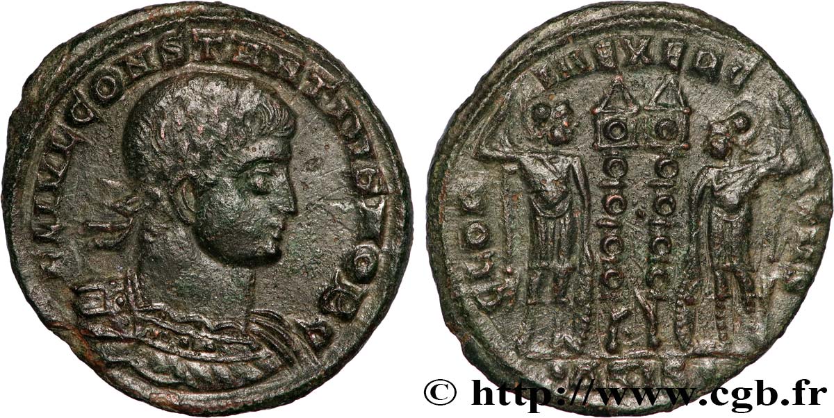 CONSTANCE II Centenionalis ou nummus SUP