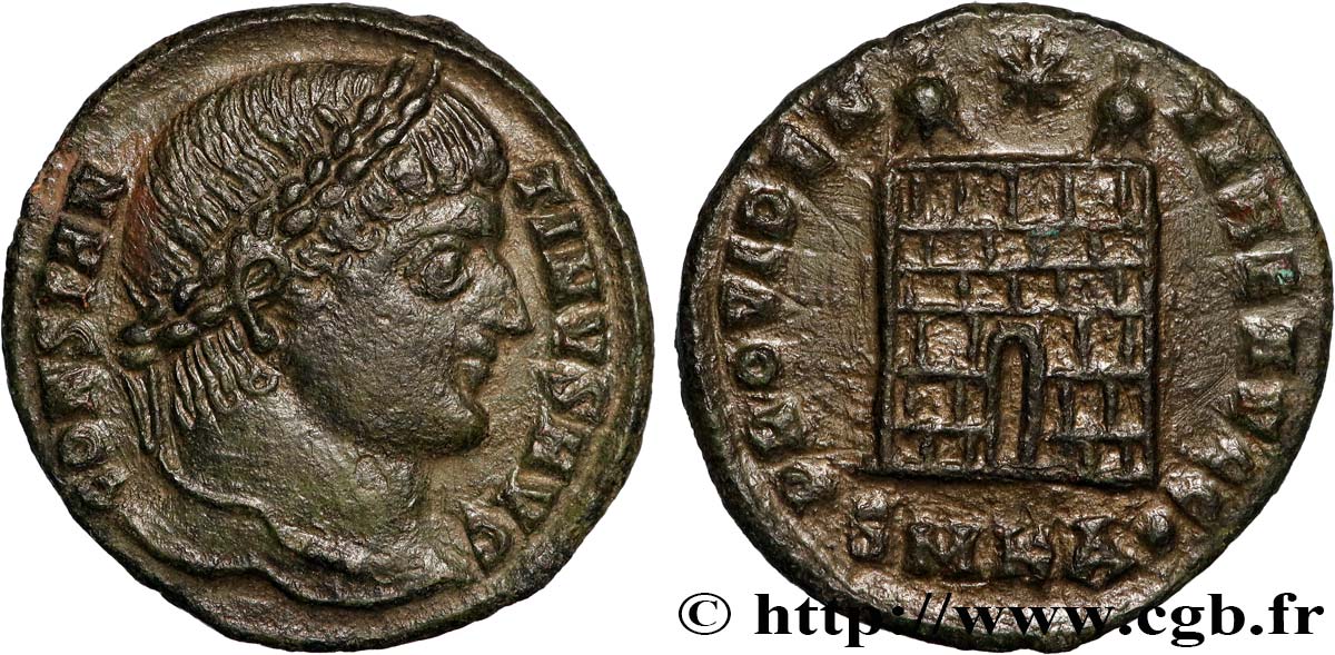 CONSTANTINE I THE GREAT Centenionalis ou nummus AU