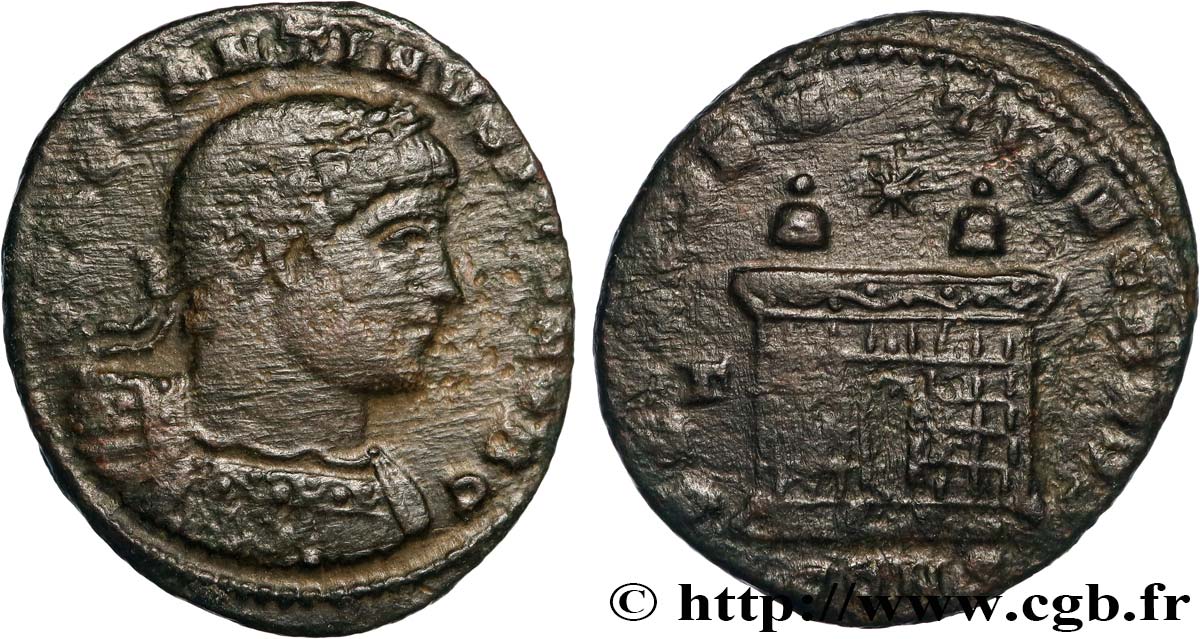 CONSTANTINE II Centenionalis ou nummus XF