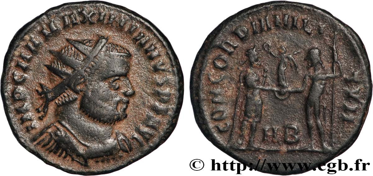 MAXIMIANUS HERCULIUS Pseudo ou néo-aurelianus fVZ/SS