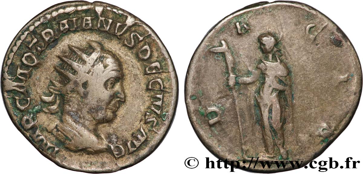 TRAJAN DECIUS Antoninien VF