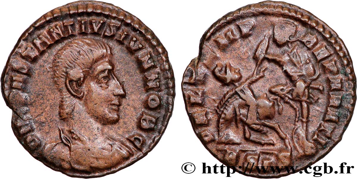 CONSTANTIUS GALLUS Demi-maiorina fVZ