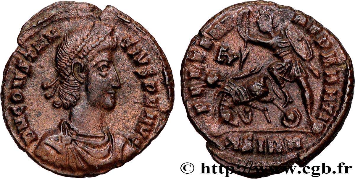 CONSTANTIUS II Maiorina réduite AU/AU