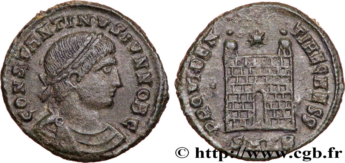 COSTANTINO II Centenionalis ou nummus SPL