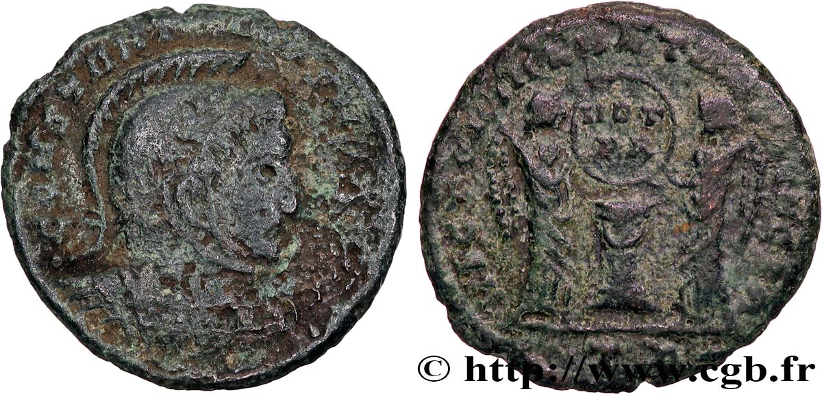 CONSTANTINE I THE GREAT Centenionalis ou nummus VF/XF