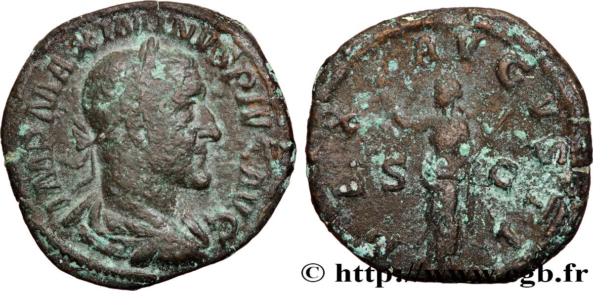 MAXIMINUS I Sesterce VF/VF