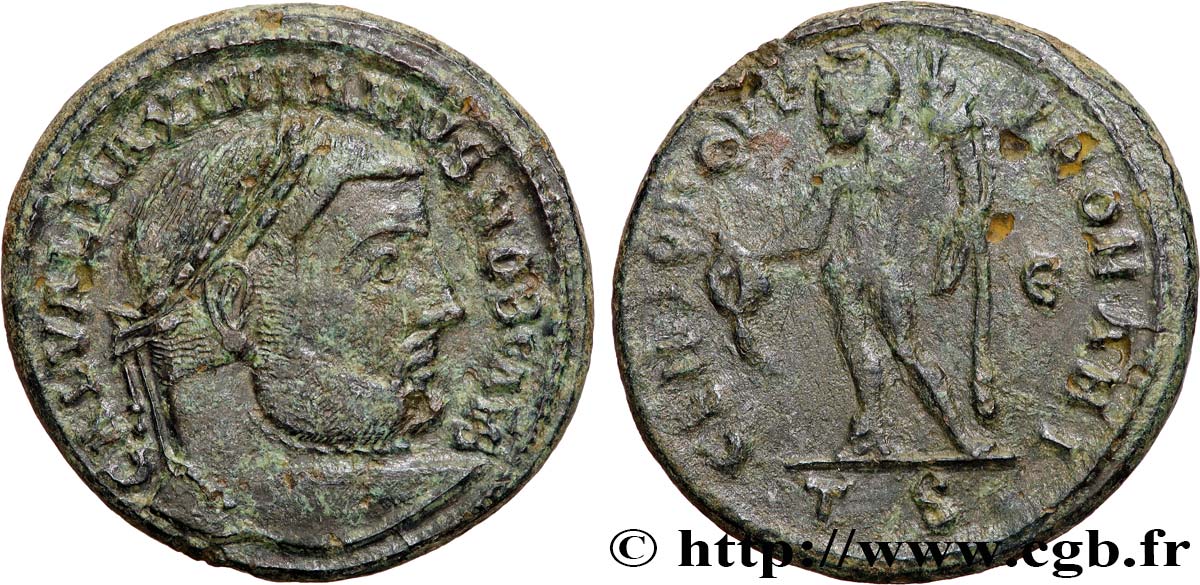 GALERIUS Follis ou nummus AU/XF