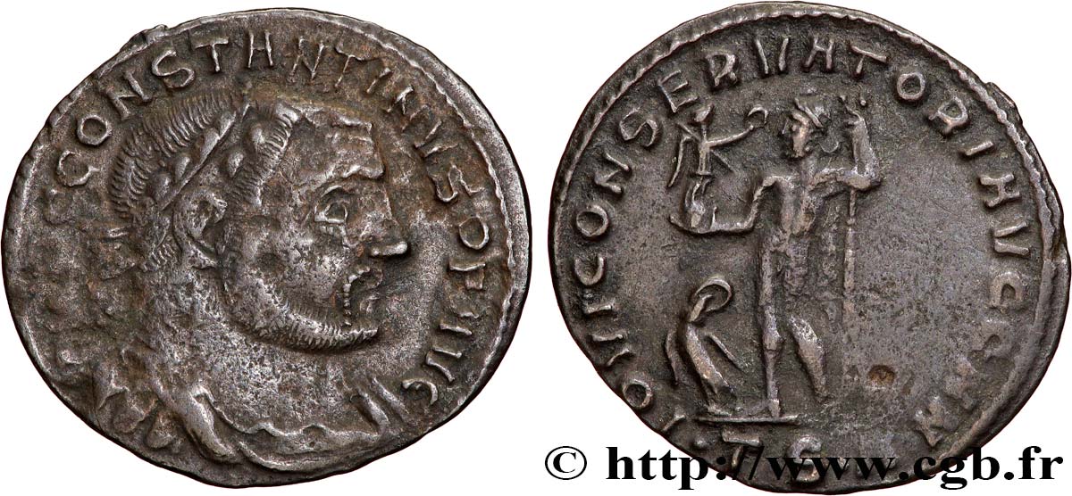 CONSTANTIN Ier LE GRAND Follis ou nummus TTB