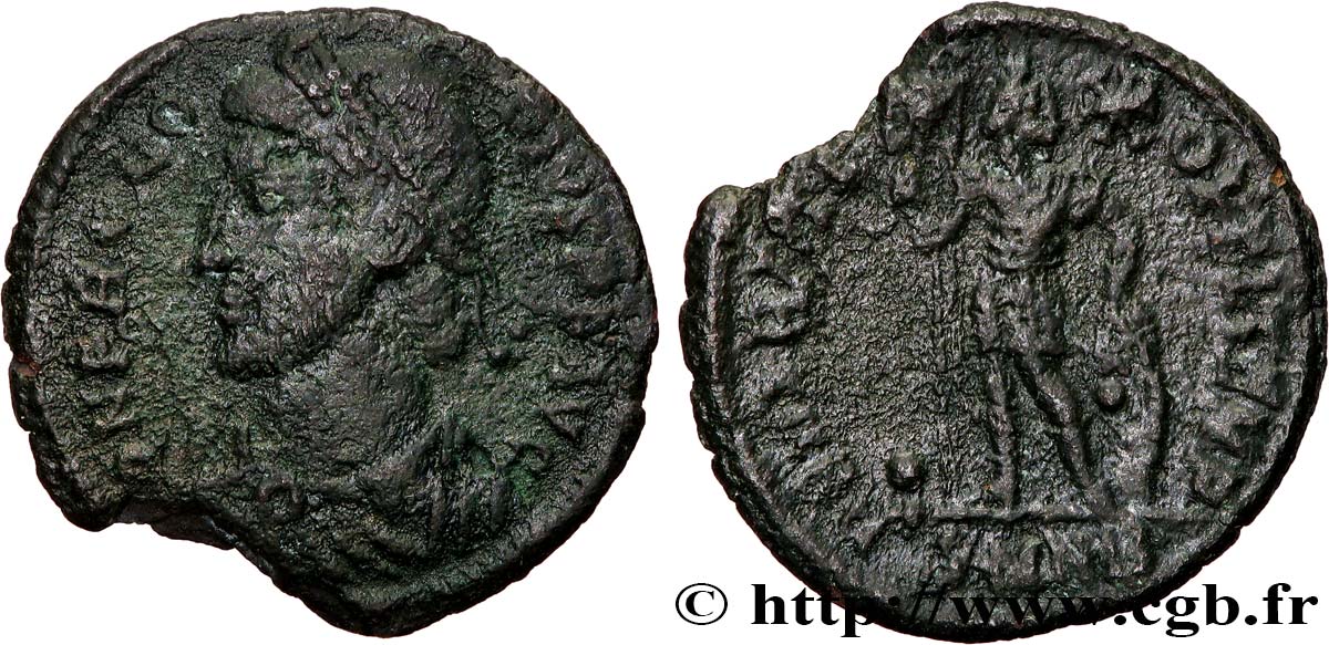 PROCOPIUS Maiorina ou nummus, (PB, Æ 3) XF