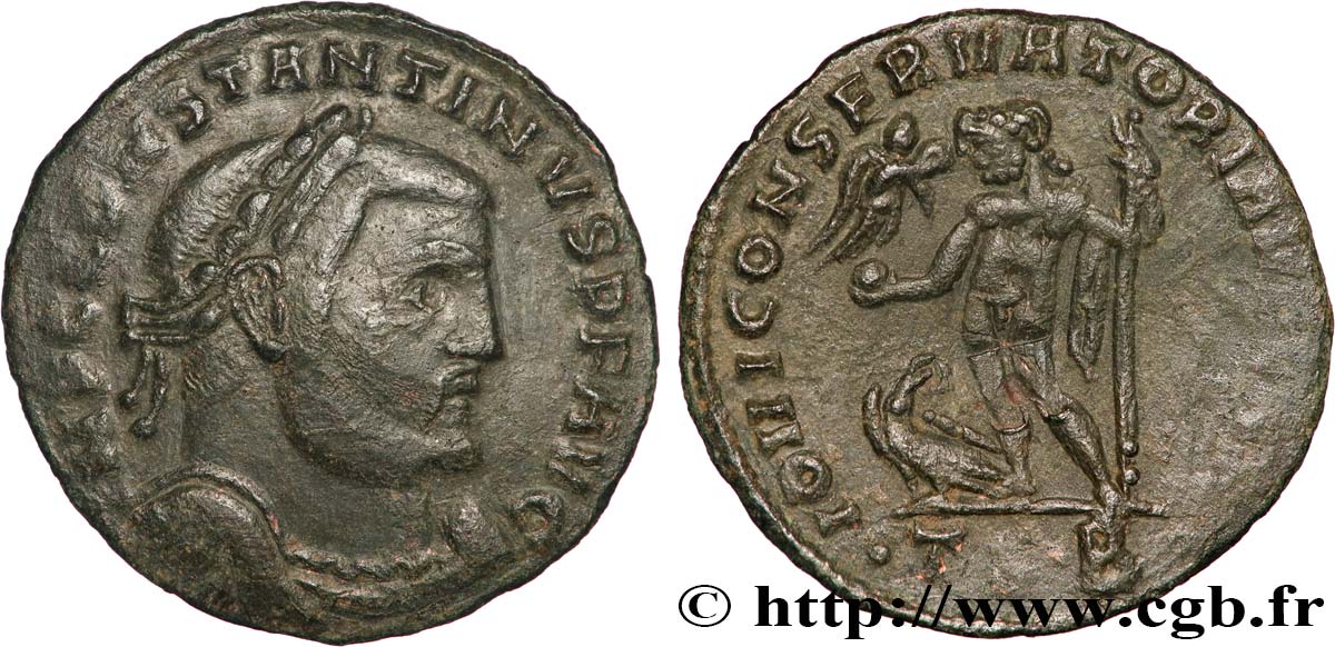 CONSTANTIN Ier LE GRAND Follis ou nummus TTB+