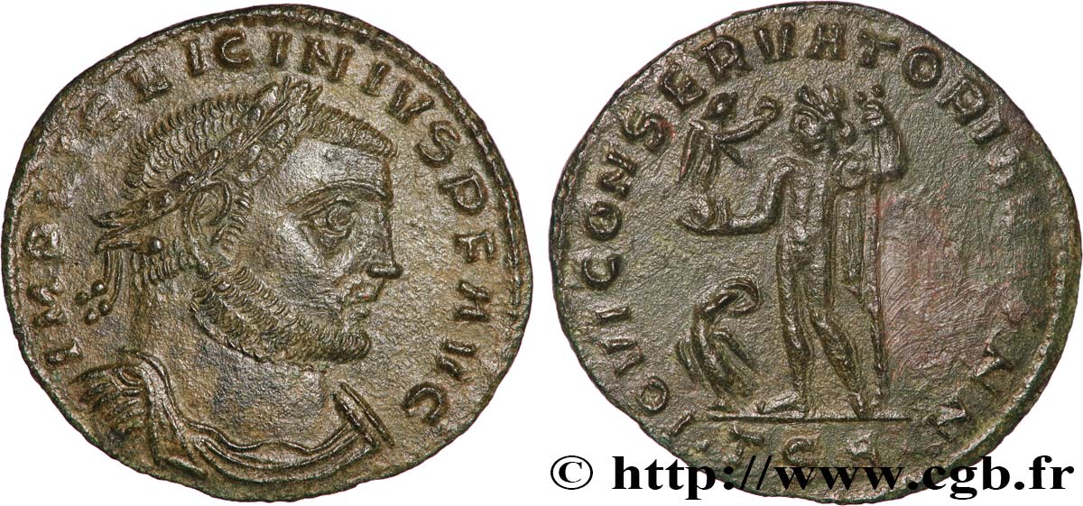 LICINIUS I Follis ou nummus MS/AU