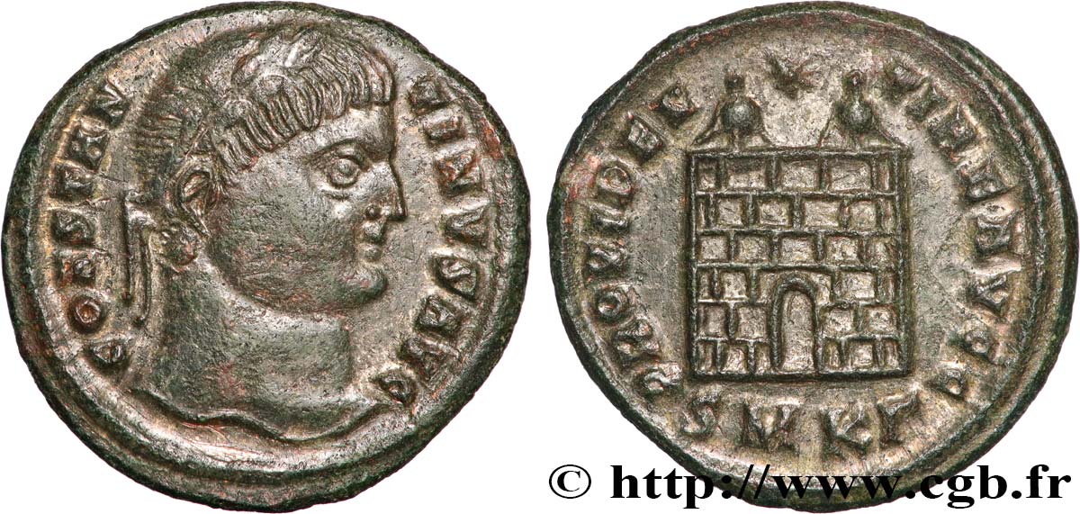 CONSTANTINE I THE GREAT Centenionalis ou nummus AU