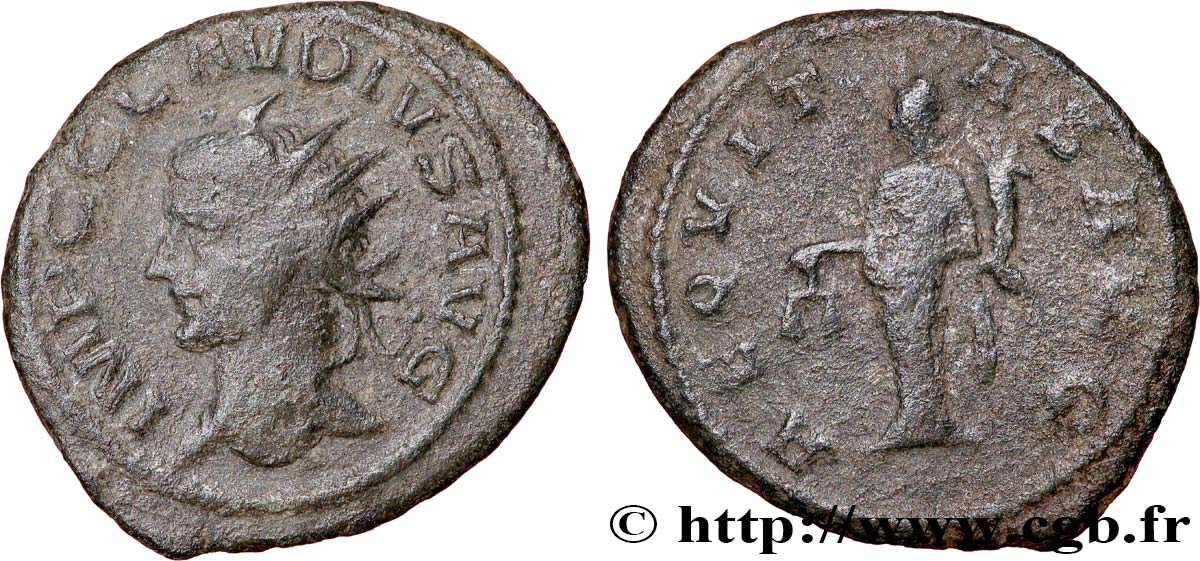 CLAUDIUS II GOTHICUS Antoninien XF