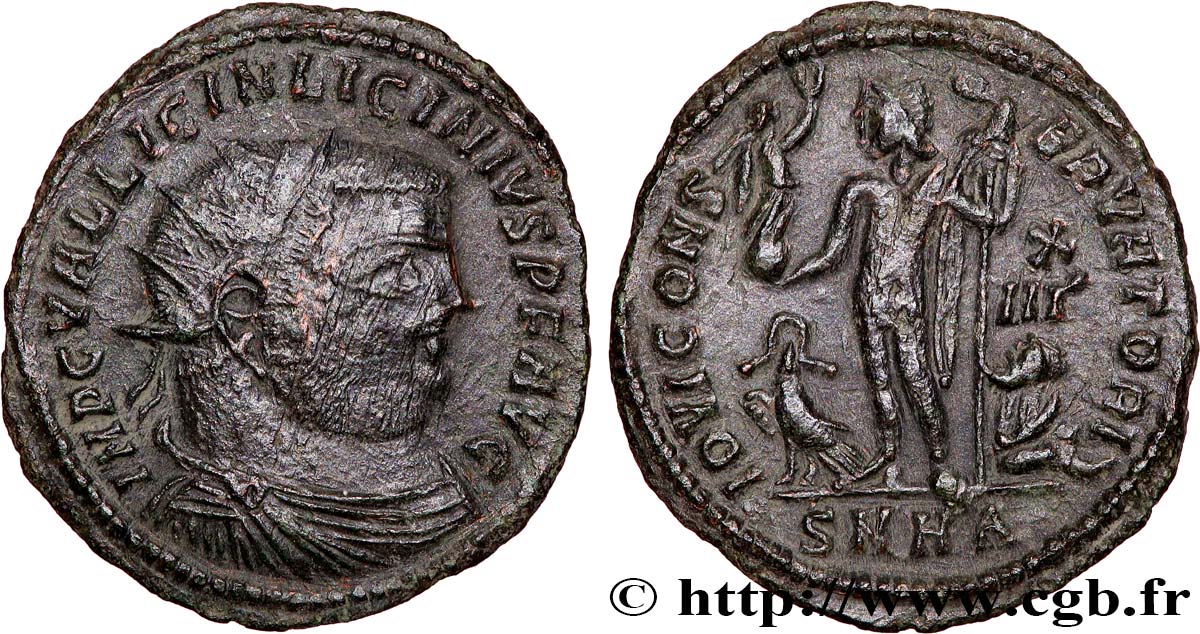 LICINIUS I Follis ou nummus AU