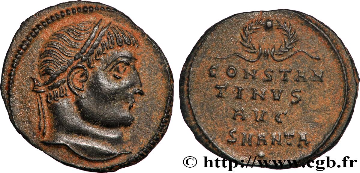 CONSTANTINE I THE GREAT demi-centenionalis ou demi-nummus AU