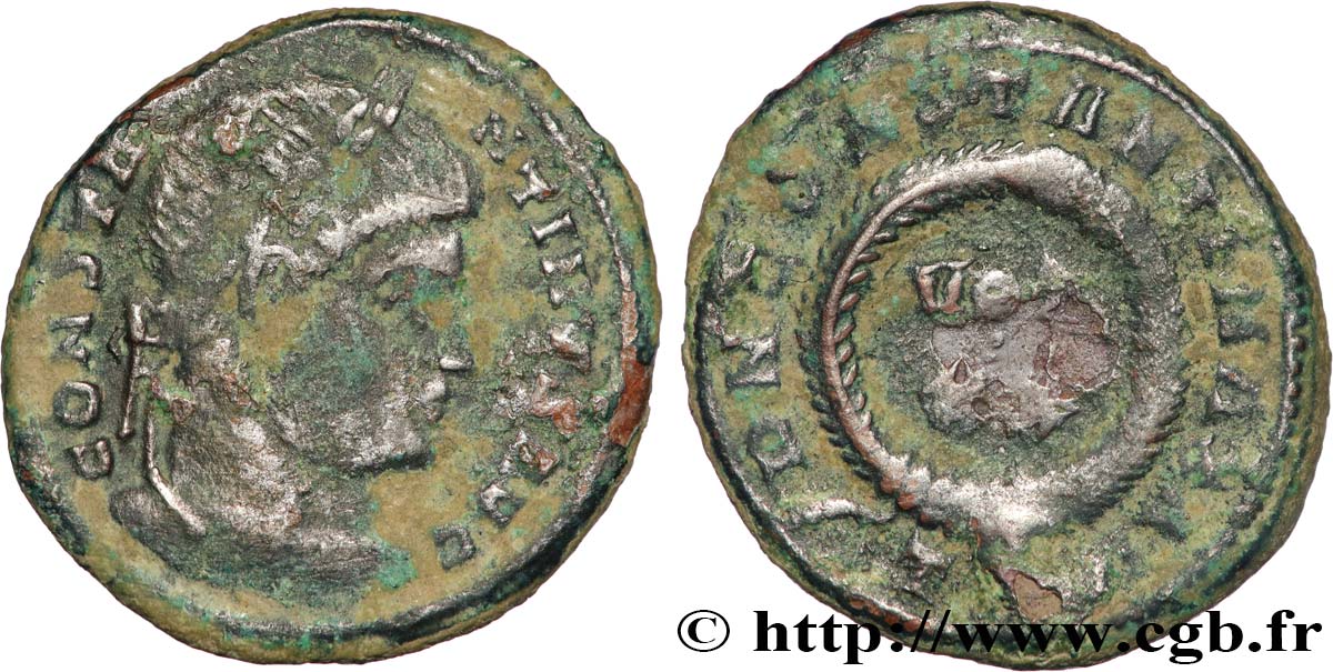 CONSTANTINE I THE GREAT Centenionalis ou nummus VF