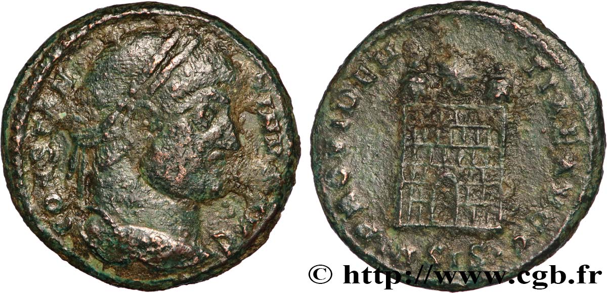 CONSTANTINO I EL MAGNO Centenionalis ou nummus BC+