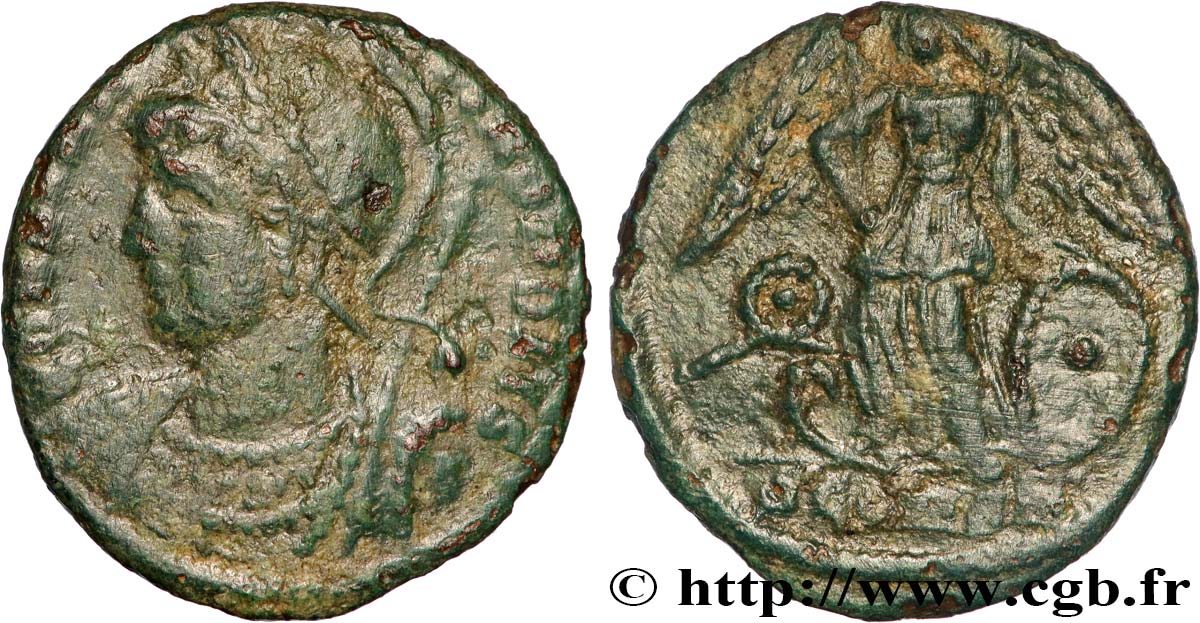 CONSTANTINOPOLIS Centenionalis ou nummus VF