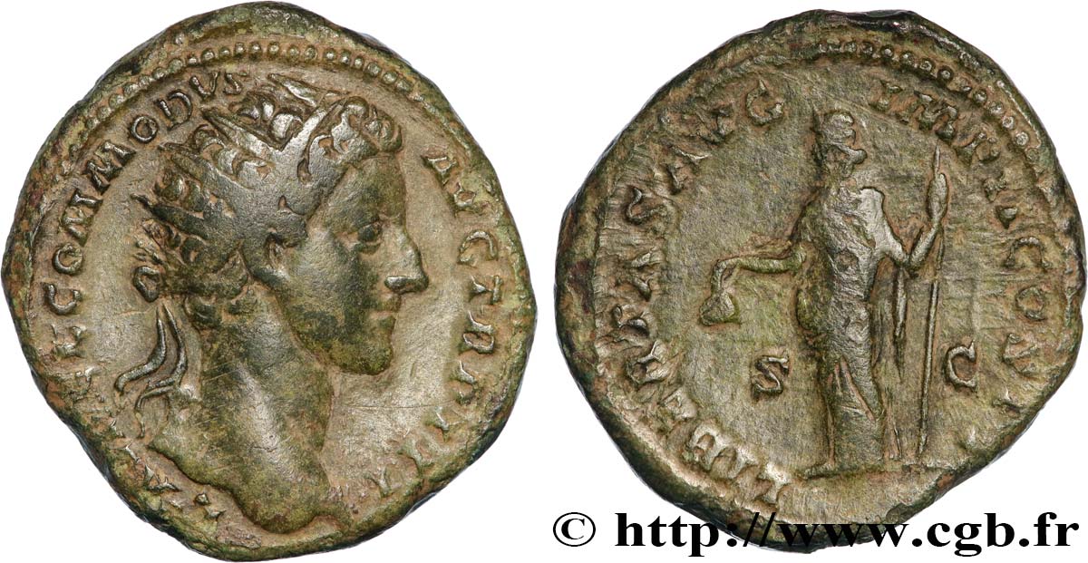 COMMODUS Dupondius BB/q.BB