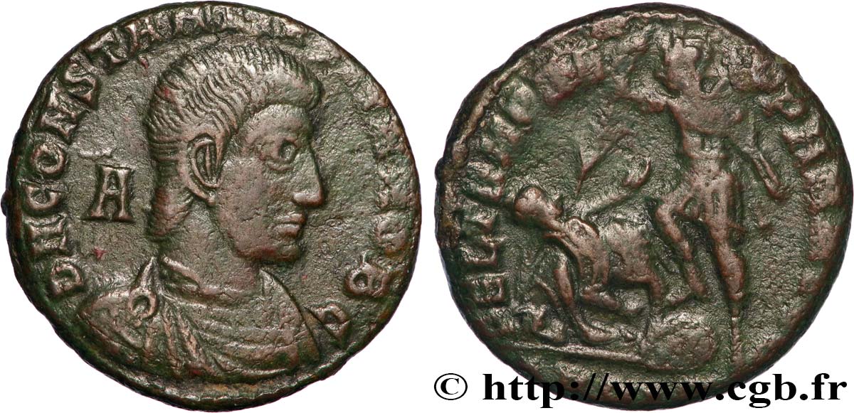 CONSTANTIUS GALLUS Maiorina, (MB, Æ 2) SS