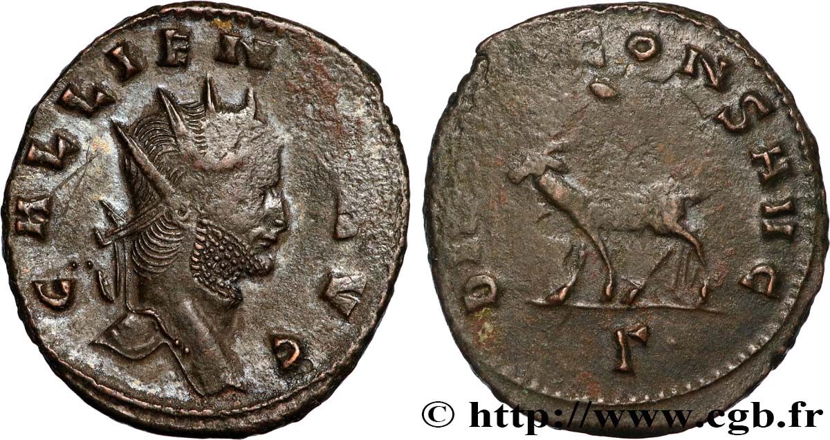 GALLIENUS Antoninien XF