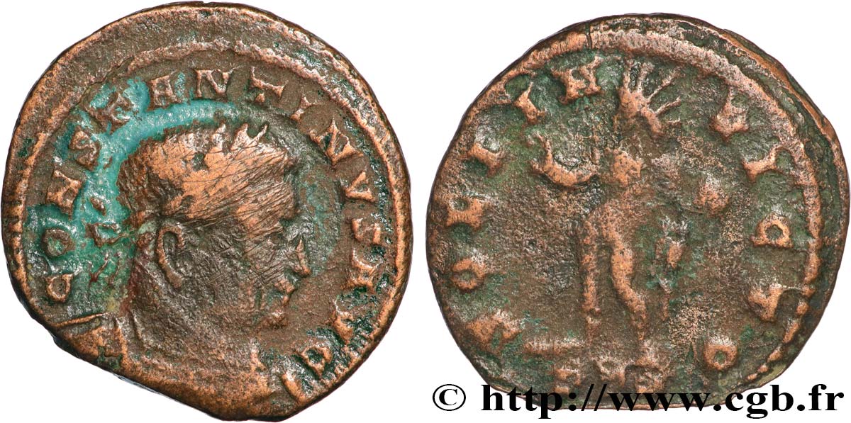 CONSTANTINO I EL MAGNO Demi-follis ou demi-nummus BC+