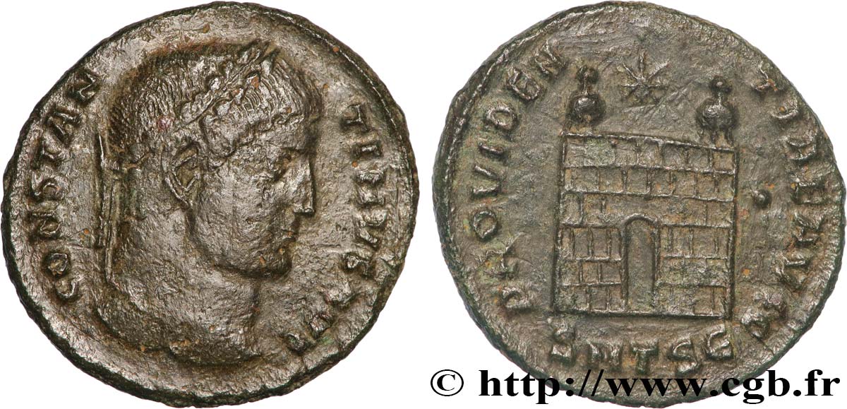 CONSTANTINE I THE GREAT Centenionalis ou nummus AU