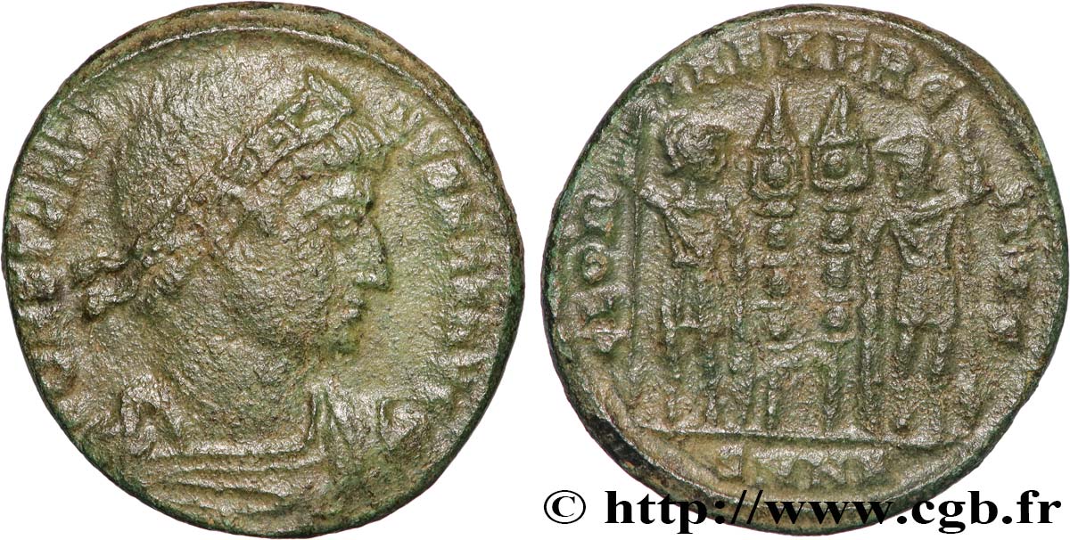 CONSTANTINE I THE GREAT Centenionalis ou nummus XF