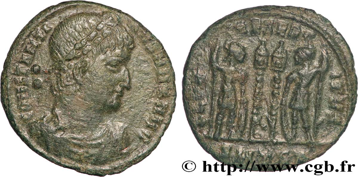 CONSTANTINE I THE GREAT Centenionalis ou nummus AU/XF