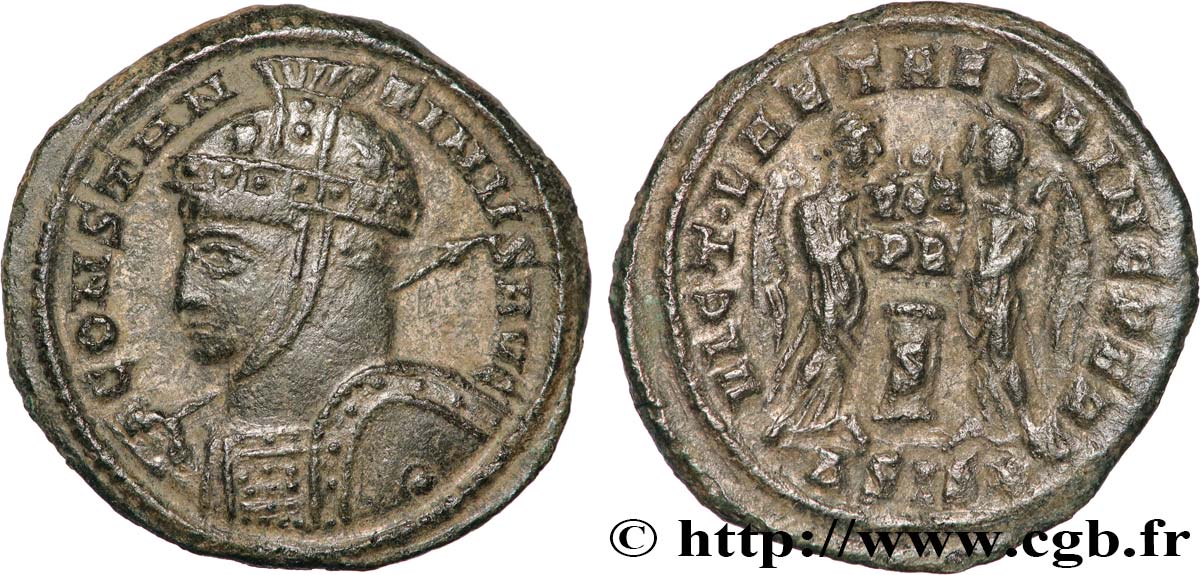 CONSTANTINO I EL MAGNO Centenionalis ou nummus MBC+