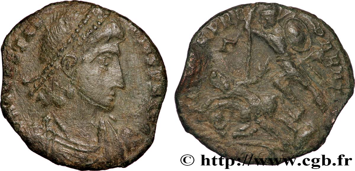 CONSTANTIUS II Maiorina, (MB, Æ 2) XF