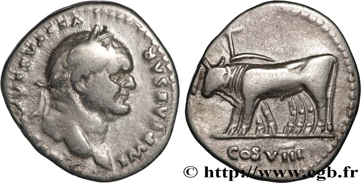 VESPASIAN Denier XF