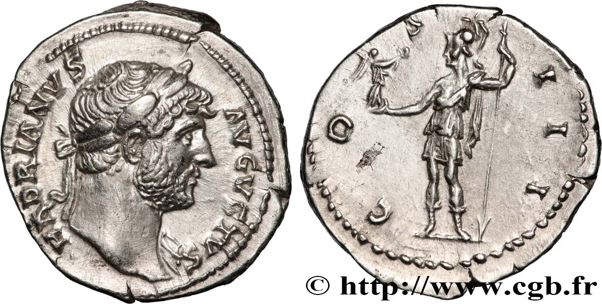 HADRIANUS Denier fST/VZ