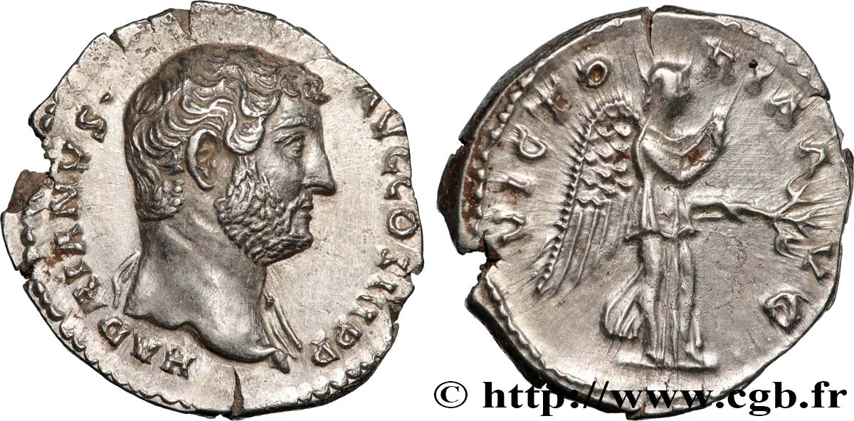 HADRIAN Denier MS/AU