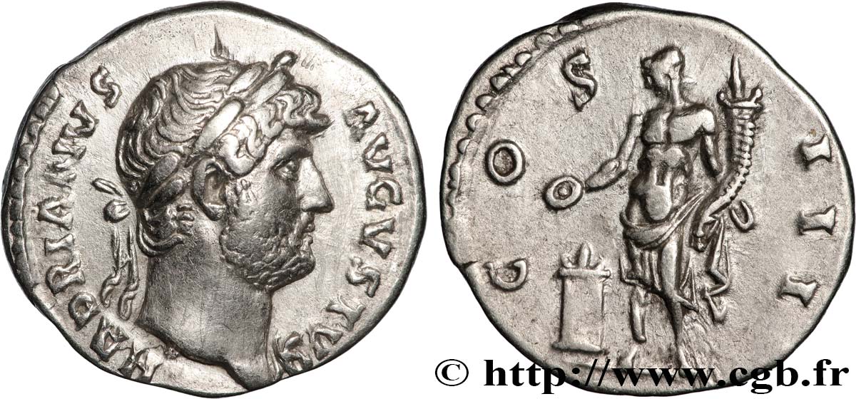 HADRIAN Denier MS/AU