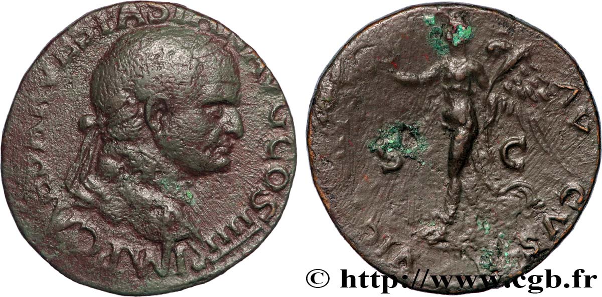 VESPASIANUS As XF/VF