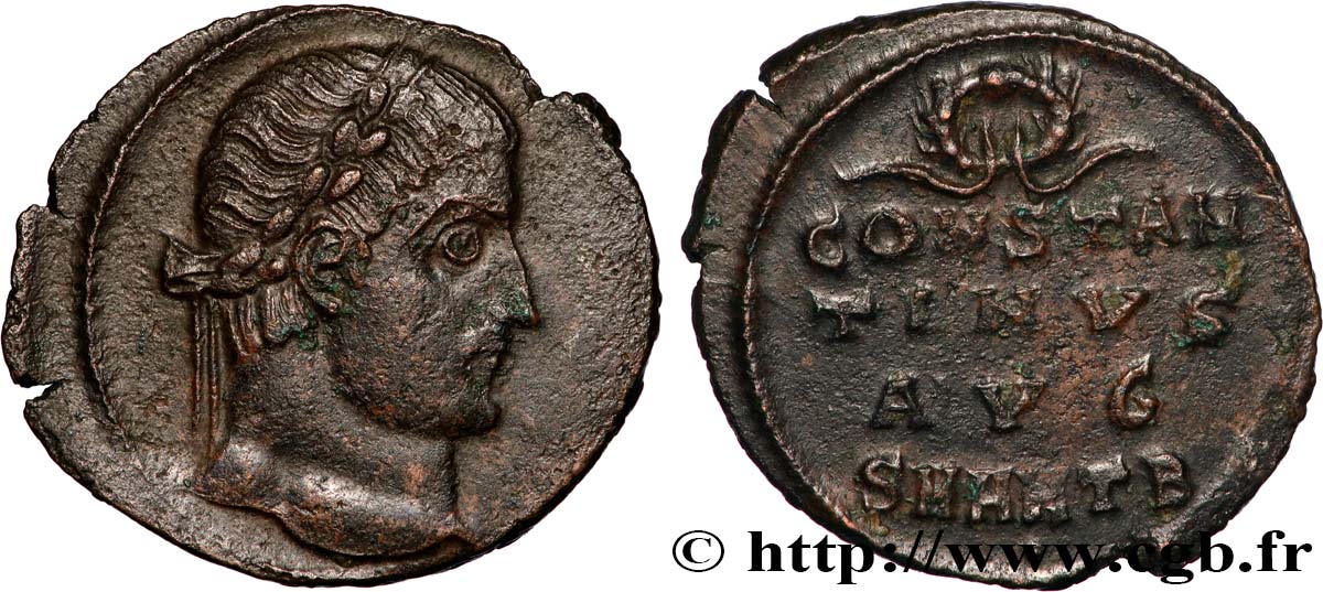 CONSTANTINE I THE GREAT demi-centenionalis ou demi-nummus AU