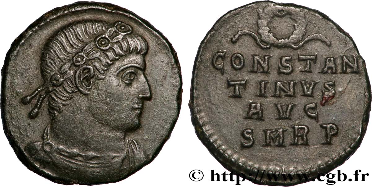 CONSTANTINE I THE GREAT demi-centenionalis ou demi-nummus AU