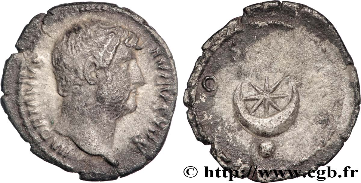 HADRIAN Denier XF