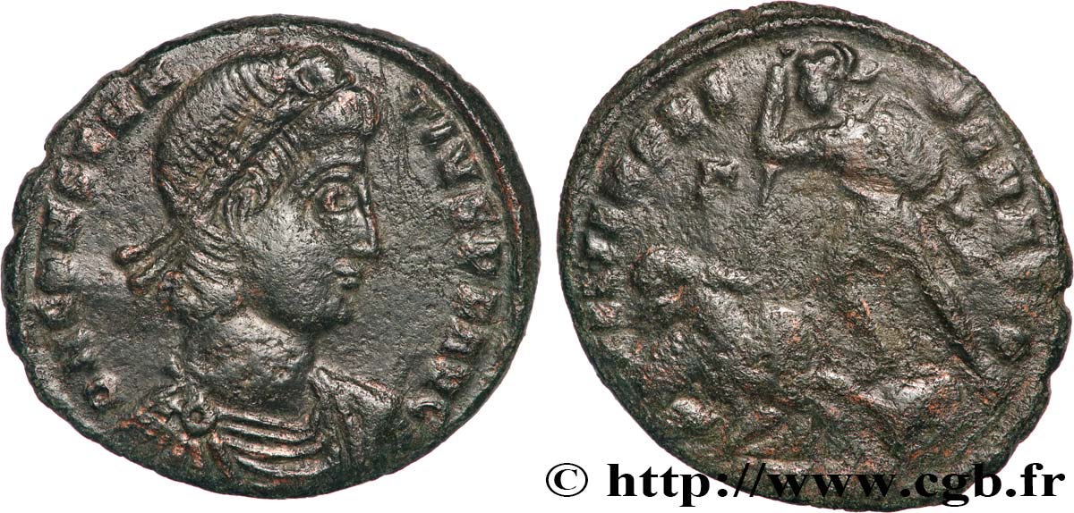 CONSTANTIUS II Maiorina AU/VF