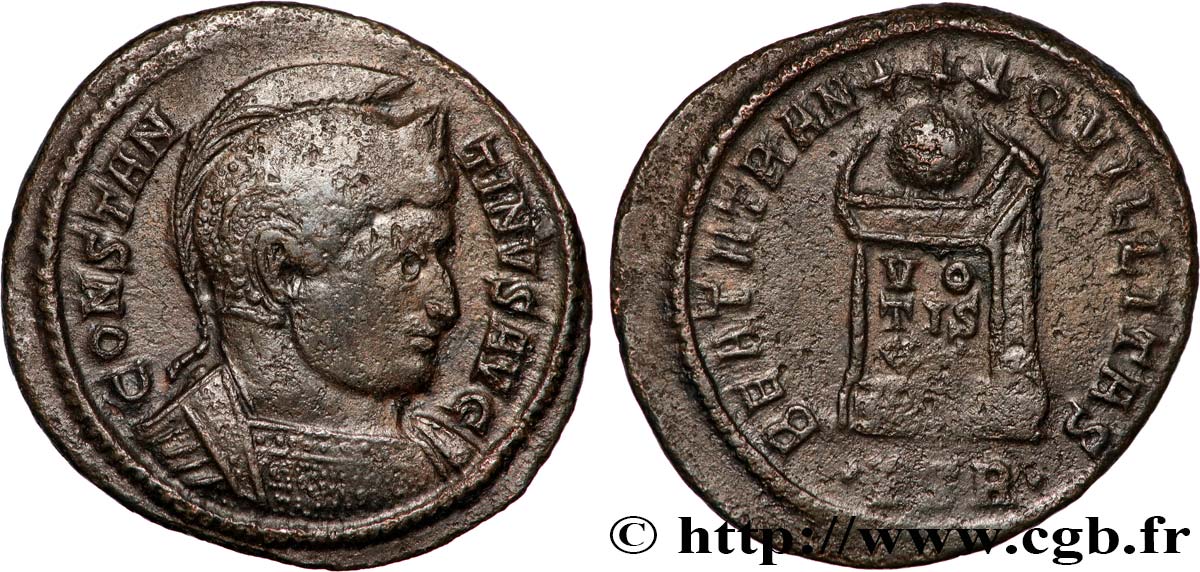 CONSTANTINE I THE GREAT Centenionalis ou nummus AU