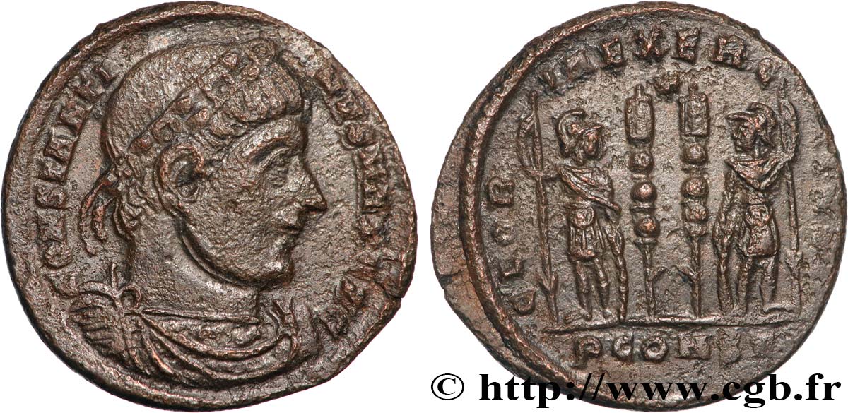 CONSTANTINE I THE GREAT Centenionalis ou nummus AU