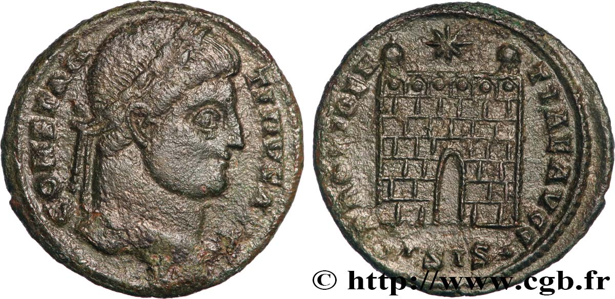 CONSTANTINO I EL MAGNO Centenionalis ou nummus MBC+