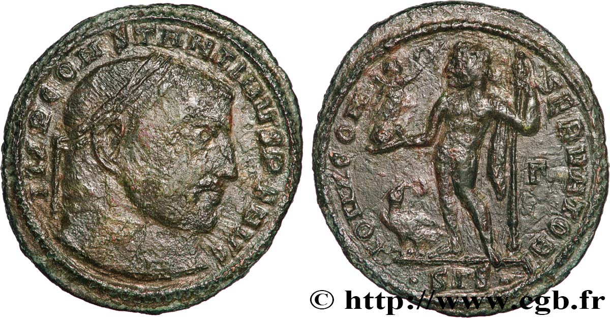 CONSTANTINE I THE GREAT Follis ou nummus XF