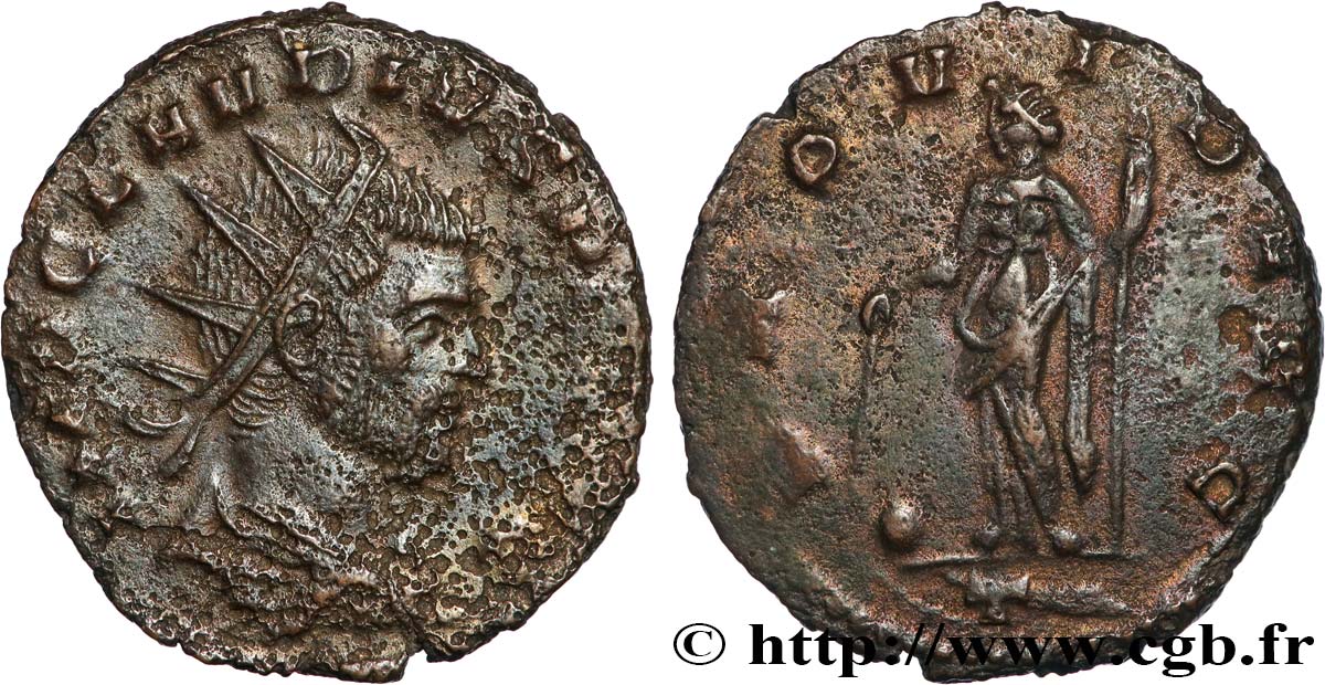 CLAUDIUS II GOTHICUS Antoninien XF