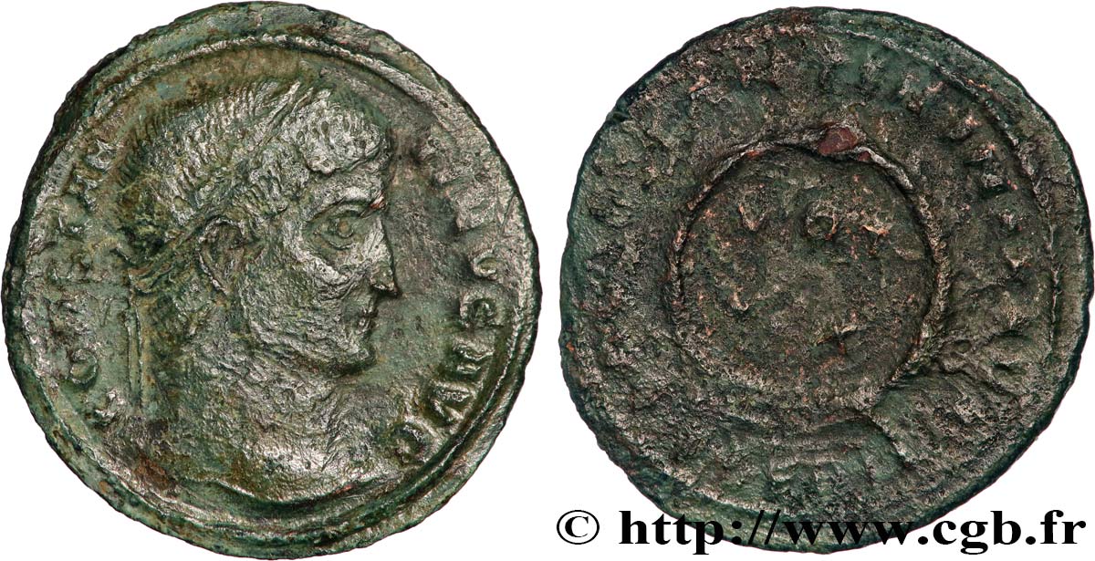 CONSTANTINO I EL MAGNO Centenionalis ou nummus MBC/BC+