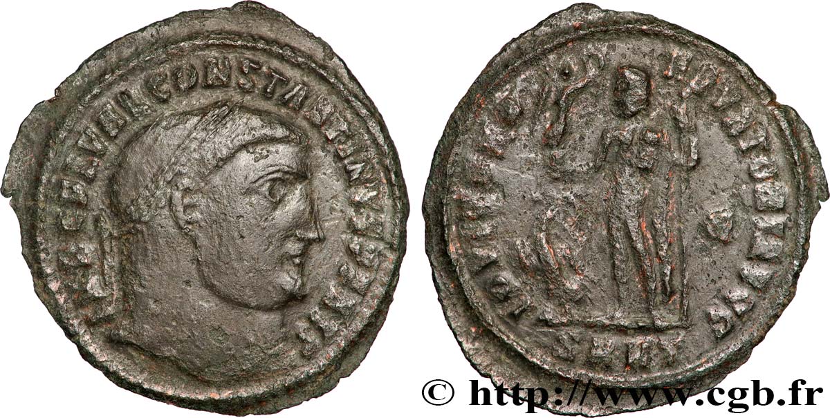 CONSTANTINO I EL MAGNO Follis ou nummus MBC