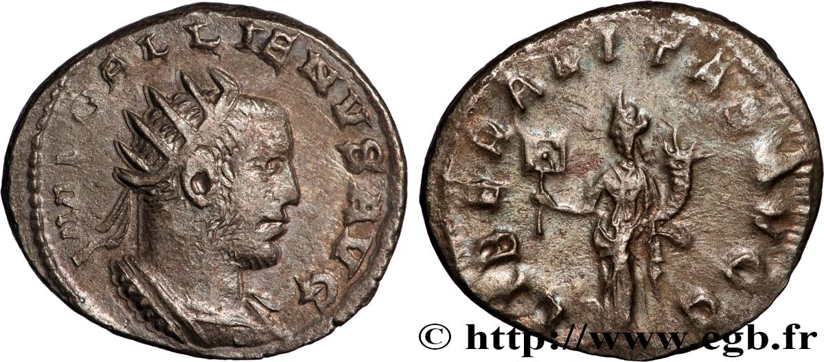 GALLIENUS Antoninien AU/XF