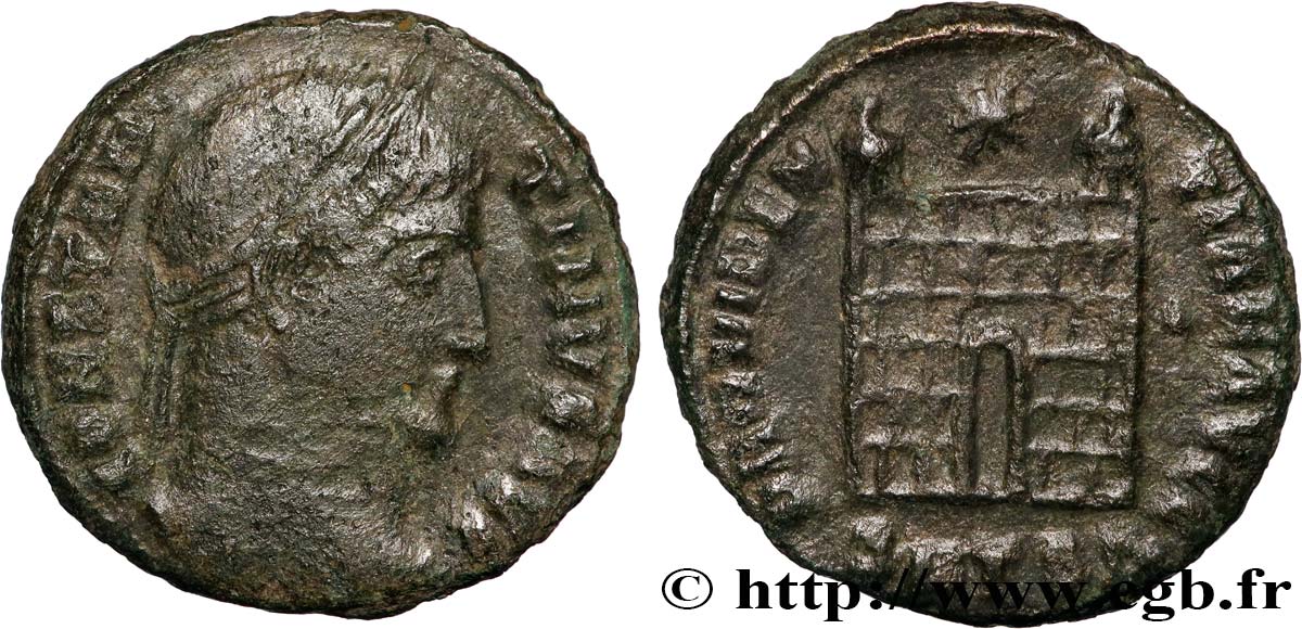 CONSTANTINE I THE GREAT Centenionalis ou nummus XF